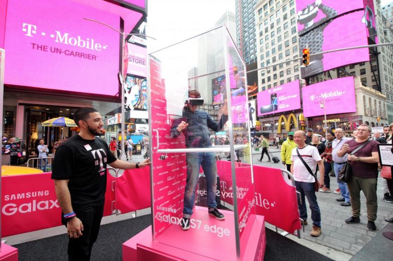 Galaxy s7 edge event experiential marketing
