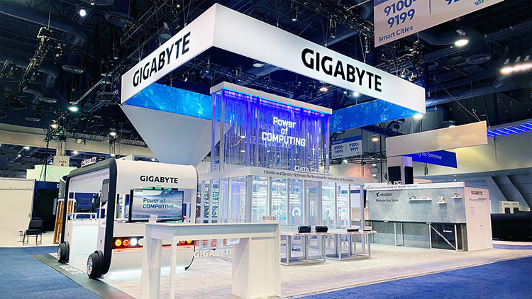 CES trade show booth