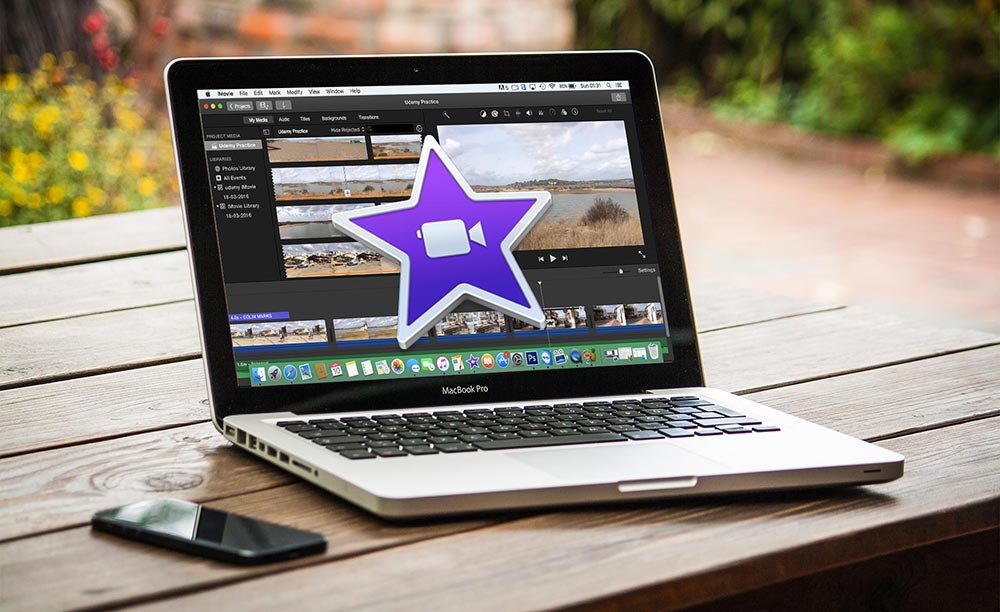 iMovie video editing software