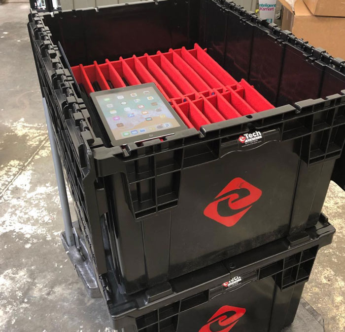 ipad rental crate shippings