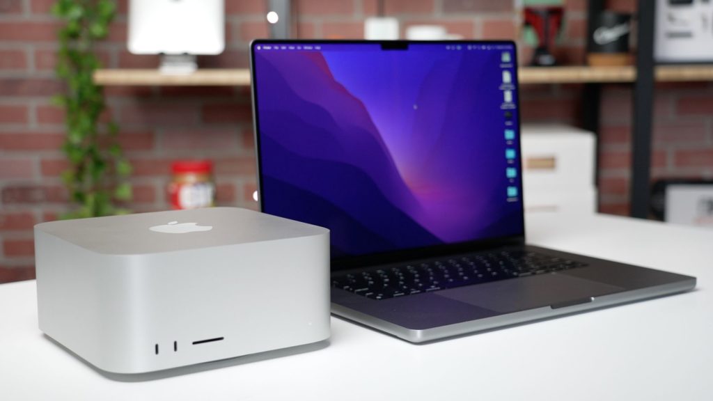 Mac Studio and Macbook Pro