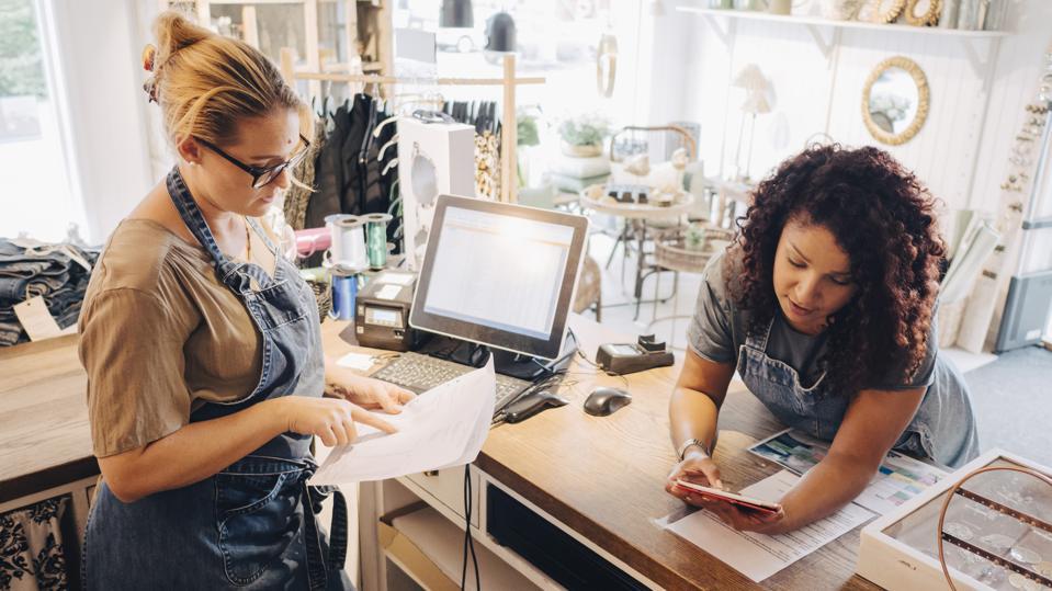 Small Business front counter point of sale