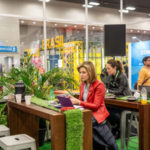technology lounge station at sxsw austin