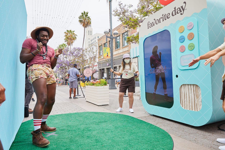 MullenLowe and MKG event with Target launching their favorite day experiential marketing with rentals from eTech
