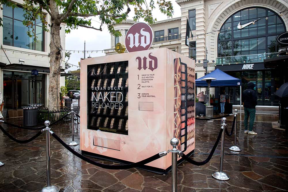 Urban Decay Naked Reloaded Vending Machine