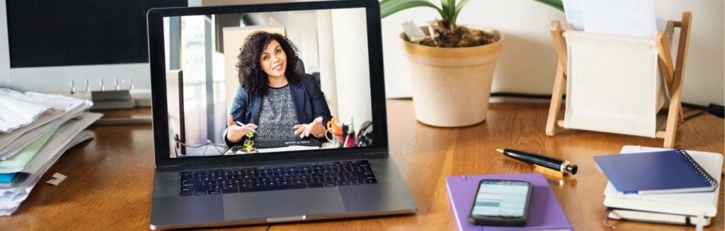 video virtual meeting interview